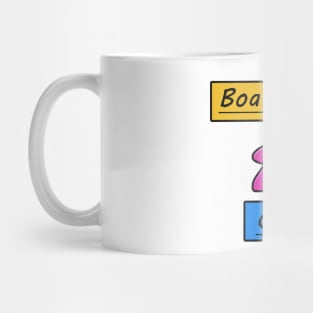 Board Game Geek and Pink Meeple Mug